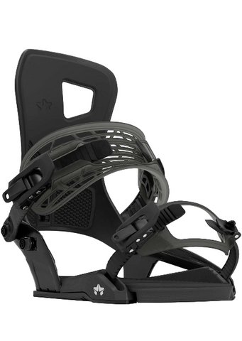 Rome 'Flare' Snowboard Bindings - Black