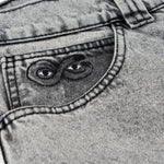 Magenta 'OG' Baggy Jeans - Acid
