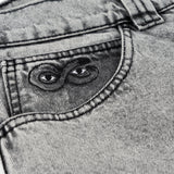 Magenta 'OG' Baggy Jeans - Acid