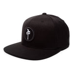 Red Dragon 'Chung' Snapback Cap - Black