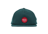 Supreme 'Twill Patch' 5-Panel Cap - Teal