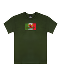 Thrasher X Toy Machine 'Hecho' Tee - Forest Green