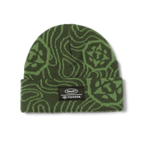 HUF x Toyota Trailhunter 'Topography' Beanie - Everest