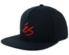 éS 'Script' Snapback - Black