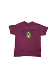 Creature 'Bonehead' Tee - Burgundy