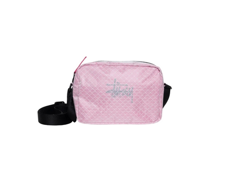 Stüssy 'Ripstop Overlay' Side Pouch - Hot Pink