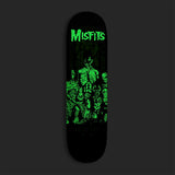 Zero x The Misfits 'Earth A.D' Deck - Glow In The Dark