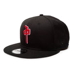 Red Dragon x New Era 'Dynasty' Snapback Fitted Cap - Black/Red