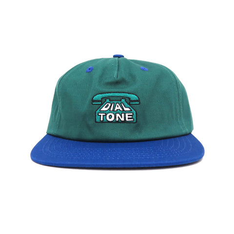Dial Tone 'Dial Logo' Snapback Cap - Forest/Navy