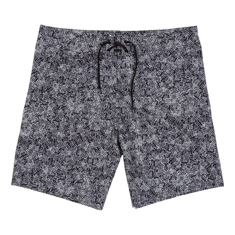Red Dragon 'All OG' Boardshort - Black/White