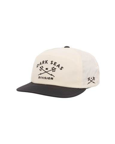 Dark Seas 'Tridents Nylon' Cap - White/Navy