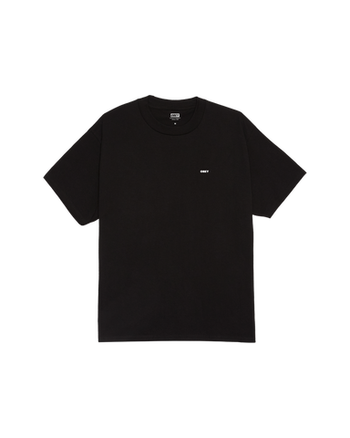 Obey 'Icon Stencil Flame' Tee - Black