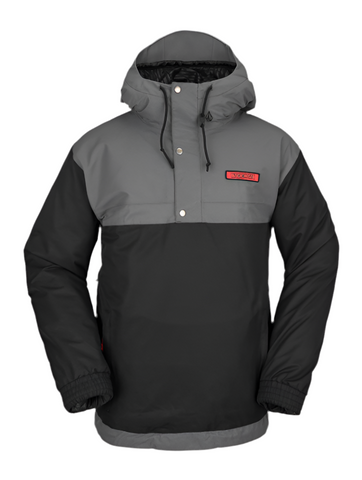 Volcom 'Longo' Pullover Jacket - Black/Grey