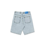 Polar Skate Co. 'Big Boy' Baggy Jean Shorts - Light Blue
