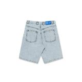 Polar Skate Co. 'Big Boy' Baggy Jean Shorts - Light Blue