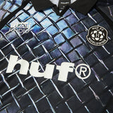 HUF 'Diamond Plate' Jersey - Black