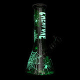Creature x GEAR Premium 12" 'Spiderweb' Water Pipe - Green