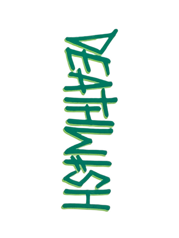 Deathwish 'OG Logo' Sticker - Green