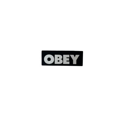 Obey 'Lil Logo' Sticker - Black