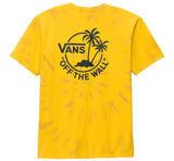 Vans 'Mini Dual Palm' Tee - Tie Dye/Yellow