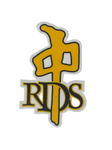 Red Dragon 'OG Logo' Sticker - Yellow