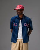 Jacker 'Pals Font' Button-Up Shirt - Navy