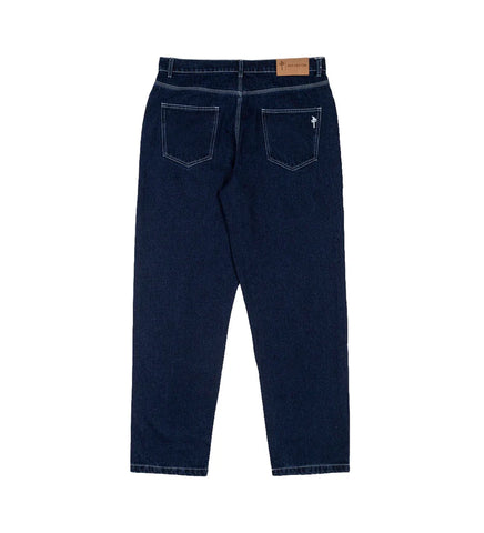 Red Dragon 'Franklin' Baggy Jeans - Dark Blue