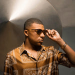 Oakley x Kylian Mbappé 'HSTN' Signature Sunglasses - Dark Amber/Ligth Curry