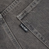 Loviah 'Jhorts' Denim Baggy Shorts - Grey Stonewash