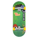 Slushcult 'Grom Series Sticker Slap' Complete Fingerboard - Green