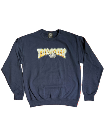 Thrasher 'Explicit' Crewneck - Royal