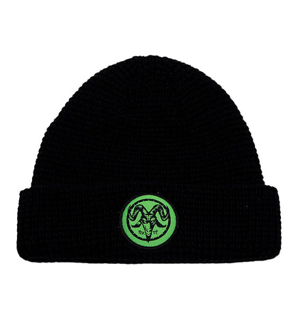 Fallen 'Goat' Beanie - Black/Lime