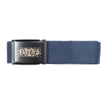 Frosted 'Web' Belt - Navy/Black