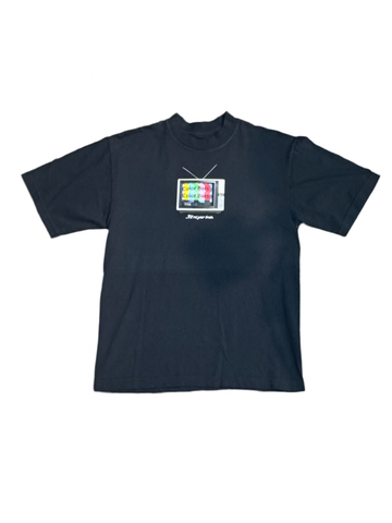 Color Bars 'No Signal' Tee - Black