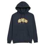 Spitfire 'Chrome Venom' Hoodie - Navy/Multi Color Print