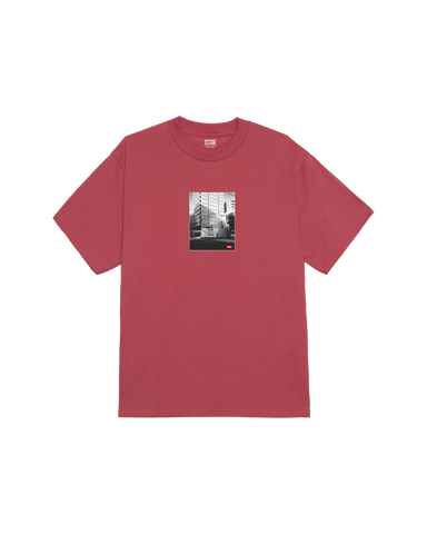 Obey 'Osaka Photo' Tee - Mineral Red