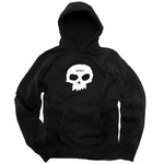 Zero 'Single Skull' Hoodie - Black