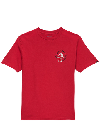 Vans 'Finger Shredding' Tee - Red (Kids)