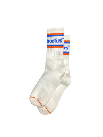 40's & Shortie's 'Crew Socks' Socks - White