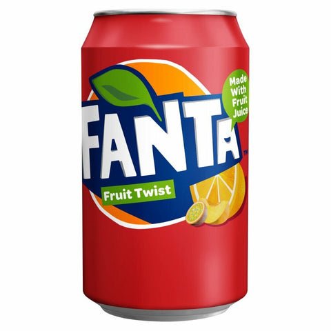 Fanta Soda - Fruit Twist (330mL)