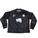 Frosted 'FFFF Jersey' L/S - Black
