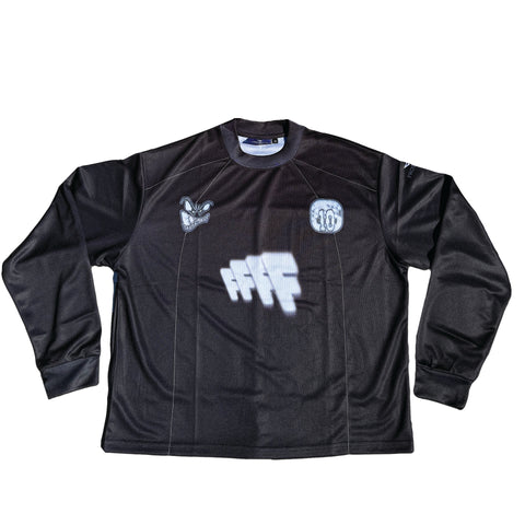 Frosted 'FFFF Jersey' L/S - Black
