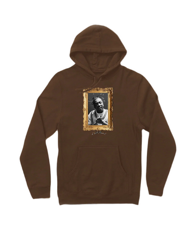 Color Bars x Ol’ Dirty Bastard 'Portrait' Hoodie - Brown