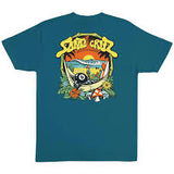 Santa Cruz 'Winkowski 8Baller' Tee - Galapagos Blue