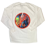 Diamond Supply Co. 'No Cops' L/S Tee - White