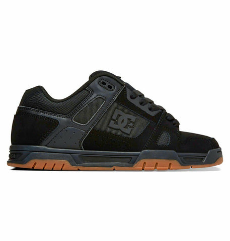 DC 'Stag' Shoes - Black/Gum