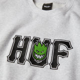 HUF x Spitfire 'Union' Sweatshirt - Heather Grey