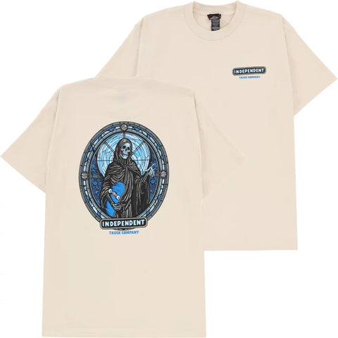 Independent 'ITC Stained' Tee - Cream