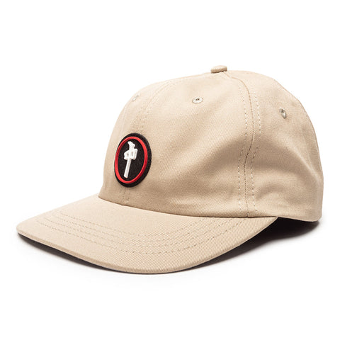 Red Dragon 'Unstructured' Strapback Swayed Cap - Khaki