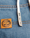 DGK 'Muni' Washed Baggy Jeans - Indigo